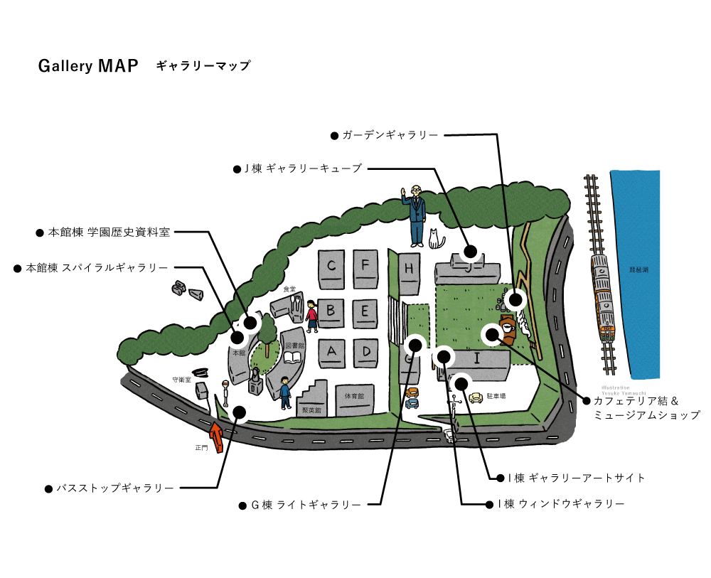 museum's map